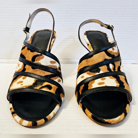 Louise et Cie Lo-Nabila3 Women's Cow hide/Leather Animal Print Heels - Picture 9 of 14